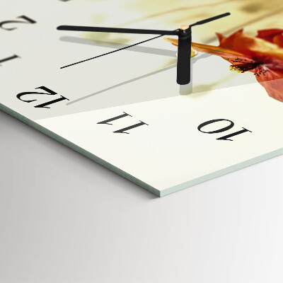 Square kitchen clock Poppy