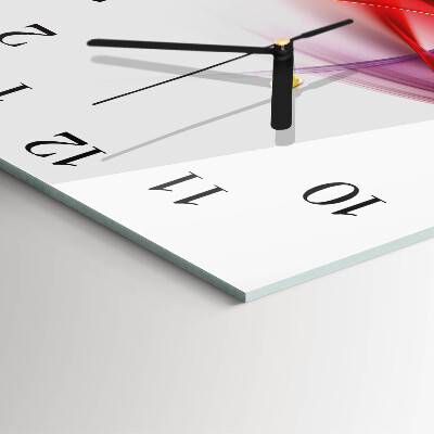 Square kitchen clock Abstraction