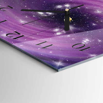 Square kitchen clock Abstraction