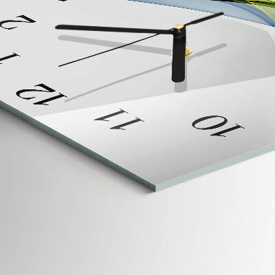 Square kitchen clock Abstraction