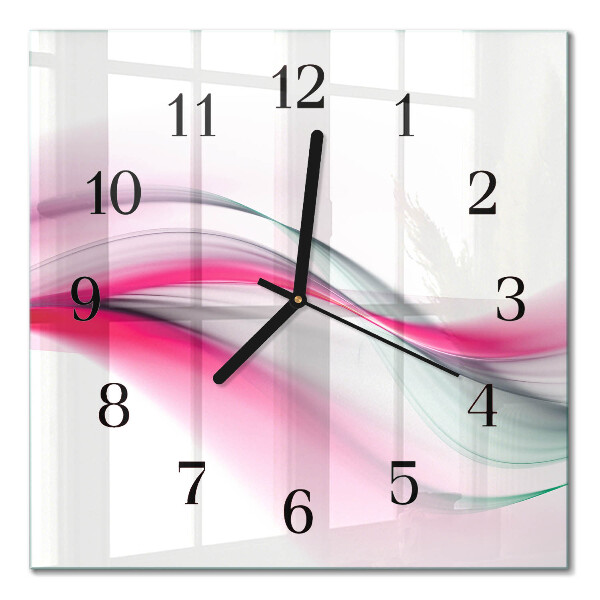 Square kitchen clock Abstraction