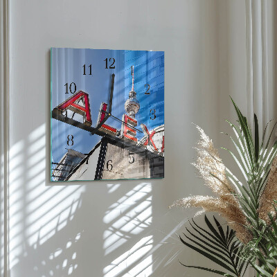 Square kitchen clock Alexander Square