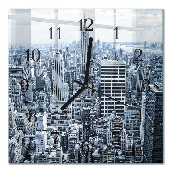 Square wall clock City