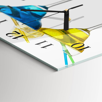 Square kitchen clock Cocktail