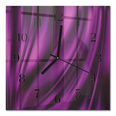 Square kitchen clock Abstraction