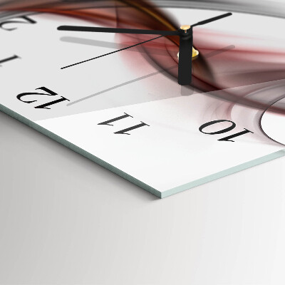 Square wall clock Abstraction