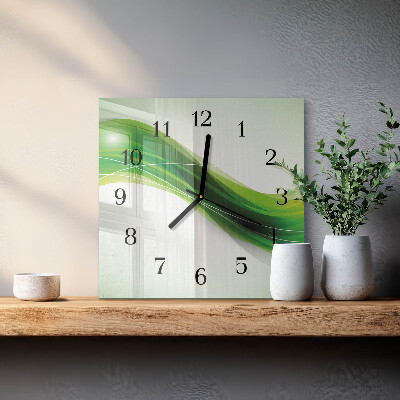 Square kitchen clock Abstraction