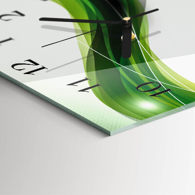 Square kitchen clock Abstraction