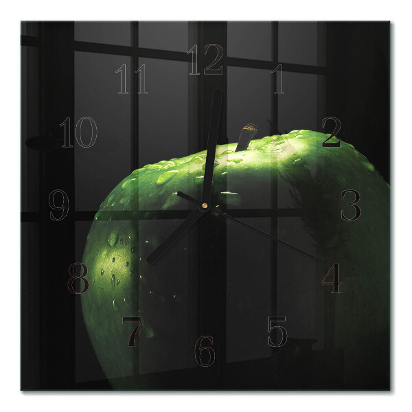 Square wall clock Apple