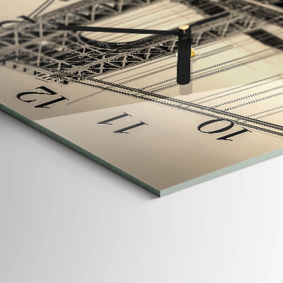 Square wall clock Golden Gate