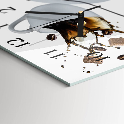 Glass clock square Mug