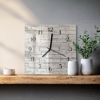 Square kitchen clock Clinker