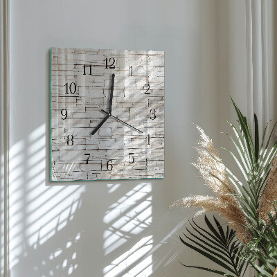 Square kitchen clock Clinker