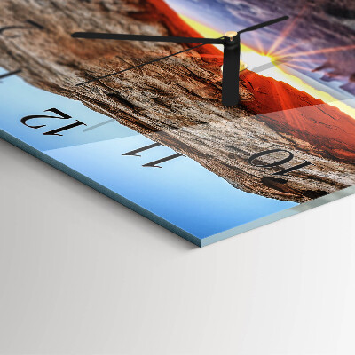 Square kitchen clock Grand Canyon