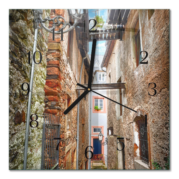 Square wall clock Avenue