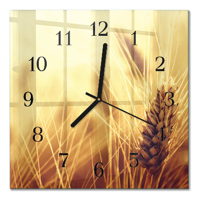 Square wall clock Cereal