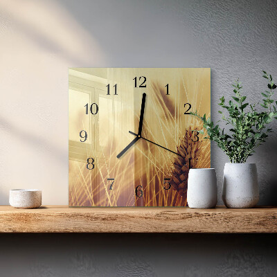 Square wall clock Cereal
