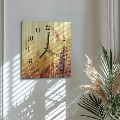 Square wall clock Cereal