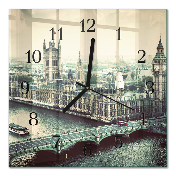 Square wall clock London