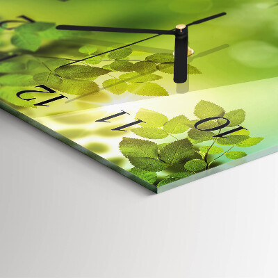 Square kitchen clock Spring