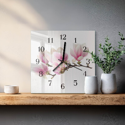 Square kitchen clock Magnolia