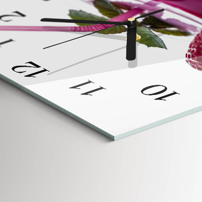 Square kitchen clock Cocktail