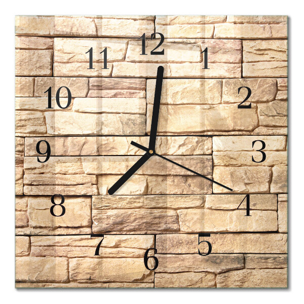 Square kitchen clock Clinker