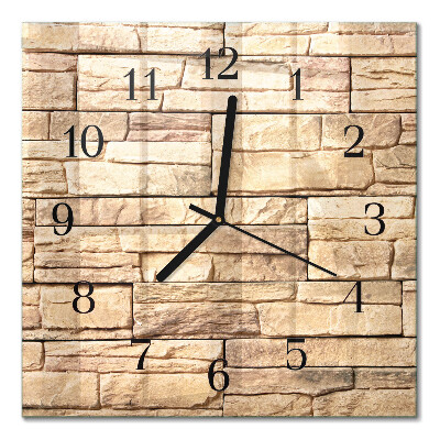 Square kitchen clock Clinker