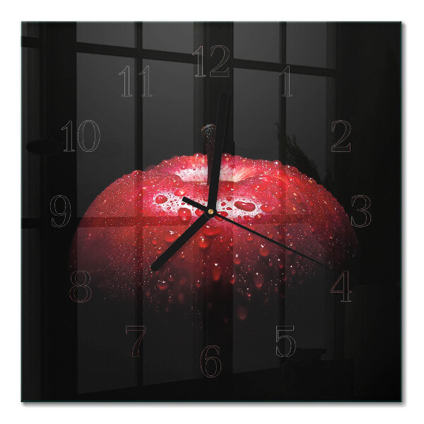 Square kitchen clock Apple