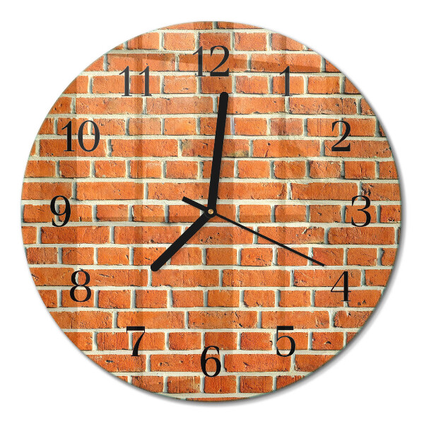 Round wall clock Brick