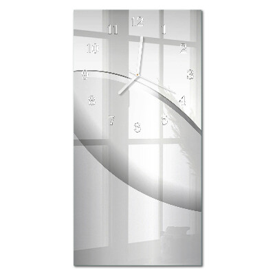 Glass clock vertical Pattern