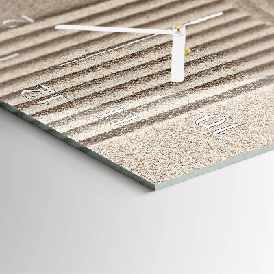 Modern vertical wall clock Stone