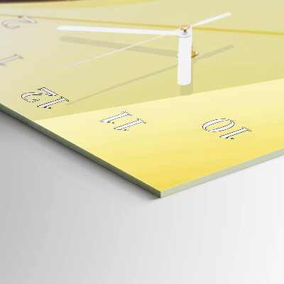Modern vertical wall clock Abstraction
