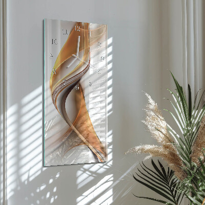 Vertical wall clock Abstraction
