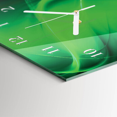 Vertical rectangular wall clock Abstraction