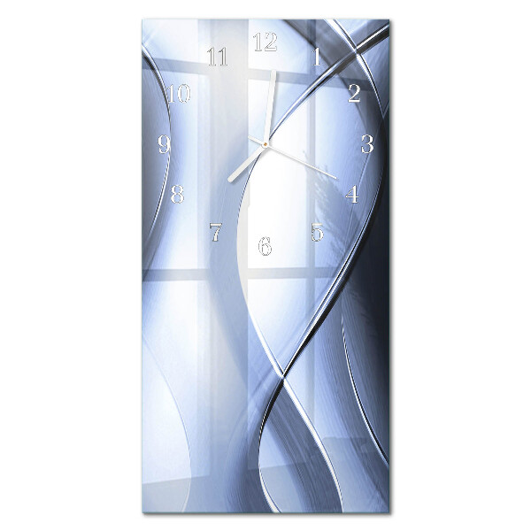 Modern vertical wall clock Abstraction
