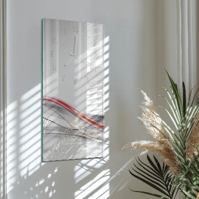 Vertical wall clock Curve