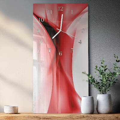 Vertical rectangular wall clock Pattern