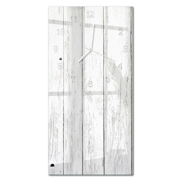 Vertical wall clock Wood