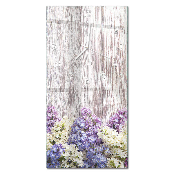 Vertical wall clock Without