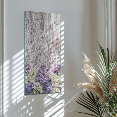 Vertical wall clock Without