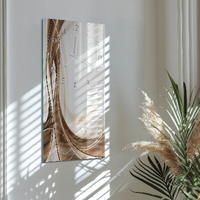 Modern vertical wall clock Pattern