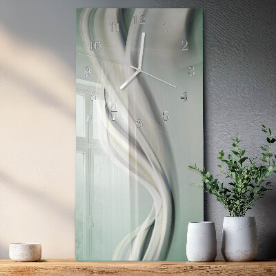 Vertical rectangular wall clock Pattern