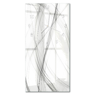 Glass clock vertical Curtain
