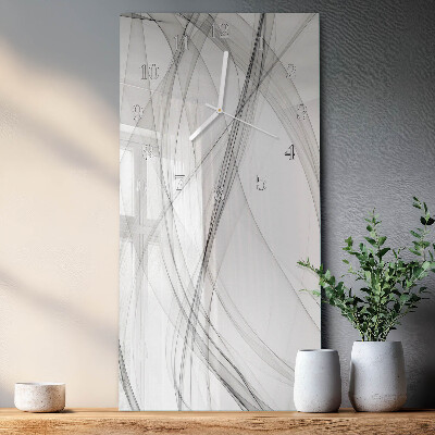 Glass clock vertical Curtain