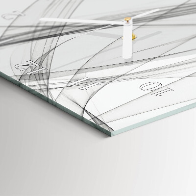 Glass clock vertical Curtain