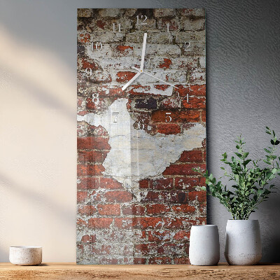 Vertical rectangular wall clock Wall