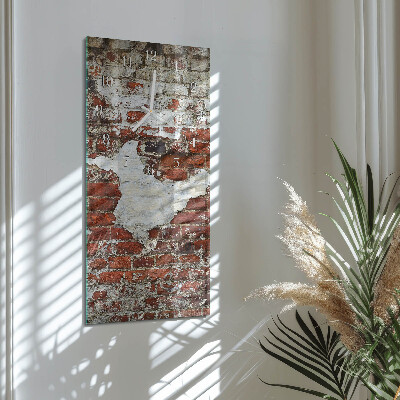 Vertical rectangular wall clock Wall