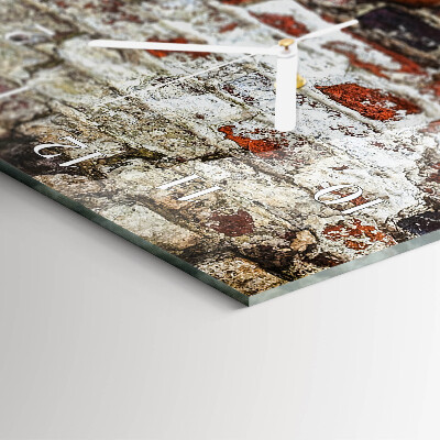 Vertical rectangular wall clock Wall