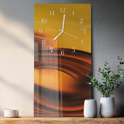 Modern vertical wall clock Abstraction